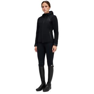 Bluza damska Softshell CT Academy 3Layer Hooded Zip granat 