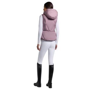 Kamizelka damska CT Hooded Down Padded Nylon grape shake 