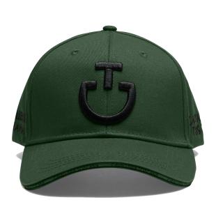 Obrazek dla: Czapka z daszkiem Cavalleria Toscana junglegreen z czarnym logo