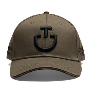Czapka z daszkiem CT walnut z logo czarnym