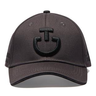 Obrazek dla: Czapka z daszkiem Cavalleria Toscana espresso z czarnym logo