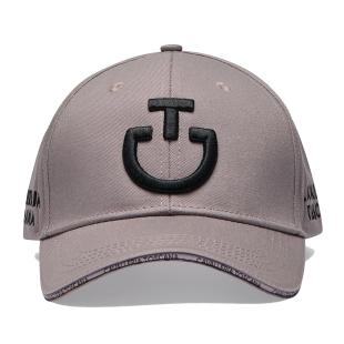 Obrazek dla: Czapka z daszkiem Cavalleria Toscana cipria z czarnym logo